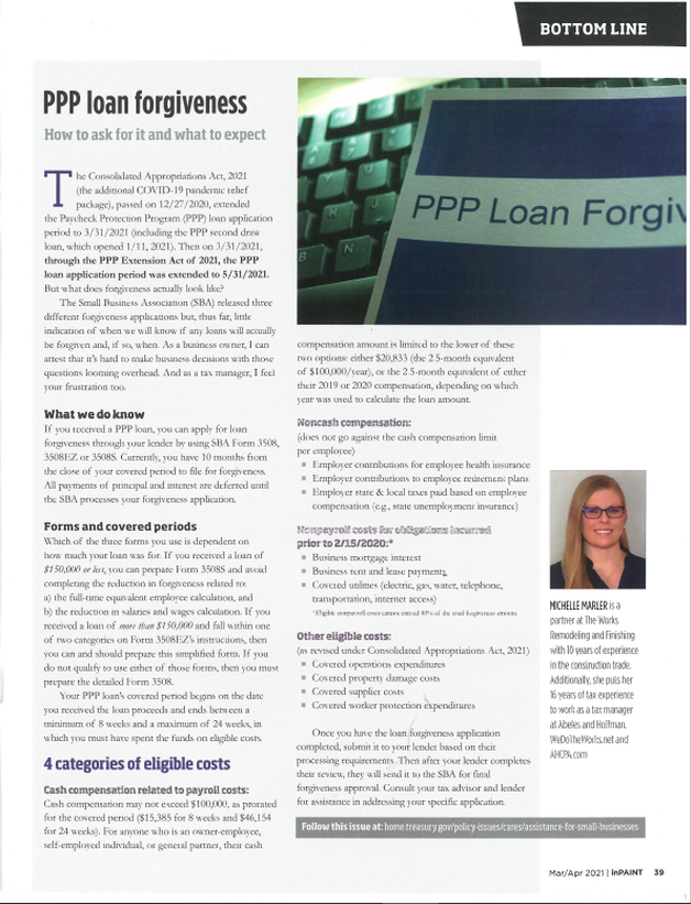 PPP Loan Article